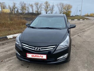 2014 Hyundai Solaris I Рестайлинг, чёрный, 1150000 рублей, вид 2