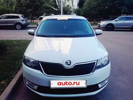 2014 Skoda Rapid I, белый, 750000 рублей, вид 2
