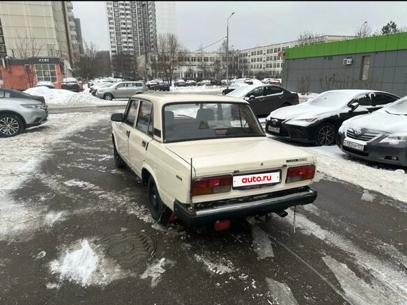 1991 Lada (ВАЗ) 2107, белый, 140000 рублей - вид 4