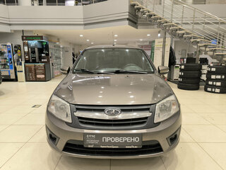 2015 Lada (ВАЗ) Granta I, коричневый, 350000 рублей, вид 2
