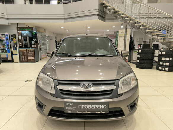 2015 Lada (ВАЗ) Granta I, коричневый, 350000 рублей - вид 1