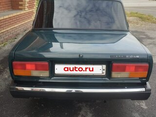 2007 Lada (ВАЗ) 2107, зелёный, 190000 рублей, вид 3