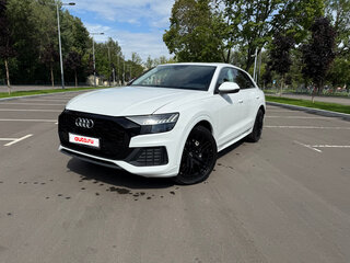 2019 Audi Q8 45 TDI I (4M), белый, 5600000 рублей, вид 1