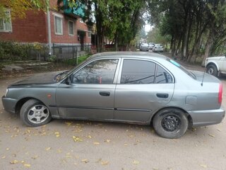 2004 Hyundai Accent ТагАЗ II, серый, 255000 рублей, вид 2