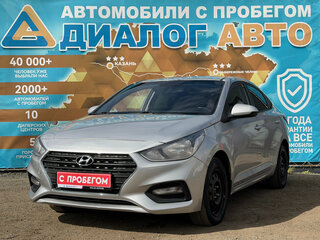 2019 Hyundai Solaris II, серебристый, 1150000 рублей, вид 1