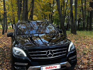 2013 Mercedes-Benz M-Класс 350 III (W166), чёрный, 2900000 рублей, вид 1
