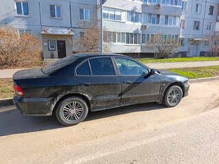 2001 Mitsubishi Galant VIII Рестайлинг, чёрный, 250000 рублей, вид 2