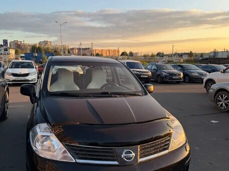 2008 Nissan Tiida I, чёрный, 495000 рублей, вид 1