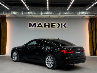 2021 Audi A6 45 TFSI V (C8), чёрный, 3890000 рублей, вид 4