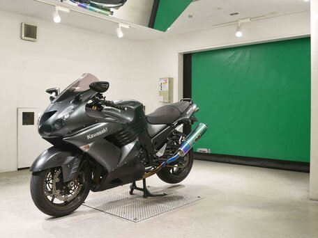 2006 Kawasaki ZZR 1400, серый, 777000 рублей, вид 4