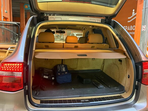 2007 Porsche Cayenne I Рестайлинг (957), бежевый, 1700000 рублей - вид 16