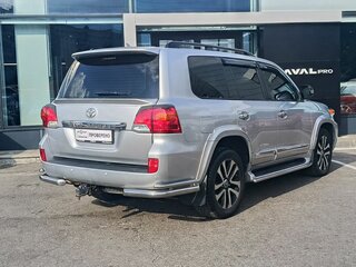 2015 Toyota Land Cruiser 200 Series Рестайлинг 1, серебристый, 3519000 рублей, вид 5