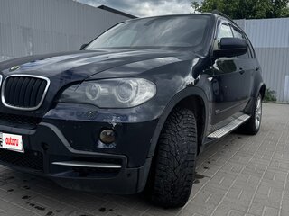 2007 BMW X5 3.0d II (E70), синий, 1099000 рублей, вид 2