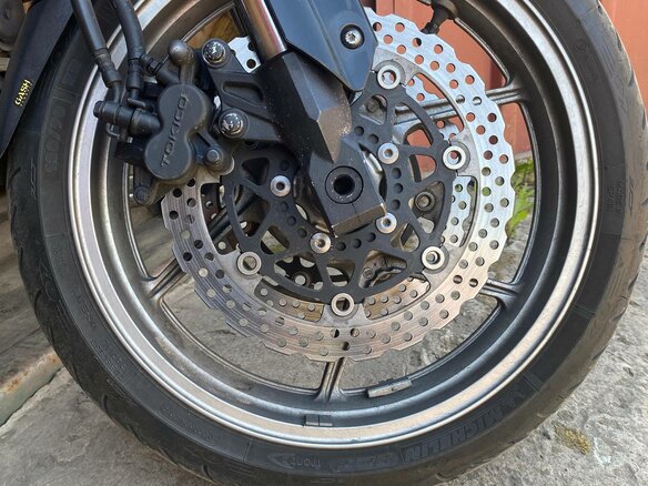 2010 Kawasaki Versys 650, чёрный, 450000 рублей - вид 11