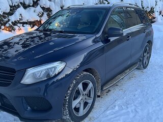 2015 Mercedes-Benz GLE 350 d I (W166), синий, 3500000 рублей, вид 2