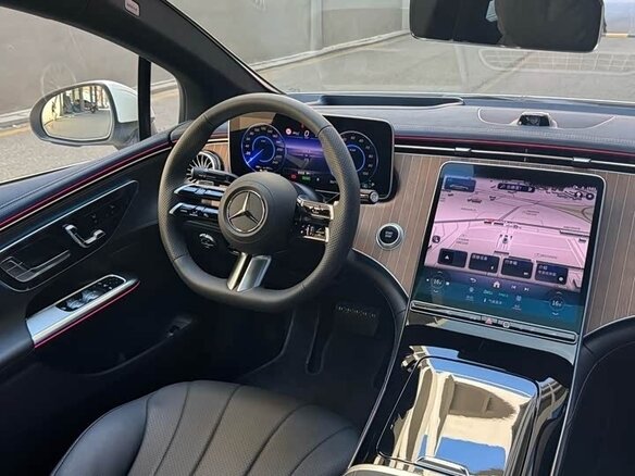 2025 Mercedes-Benz EQE 500, белый - вид 21