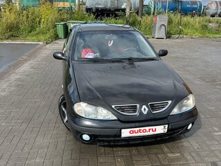 2000 Renault Megane I Рестайлинг, чёрный, 180000 рублей, вид 2