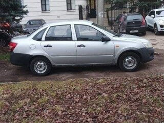 2015 Lada (ВАЗ) Granta I, серебристый, 450000 рублей, вид 2