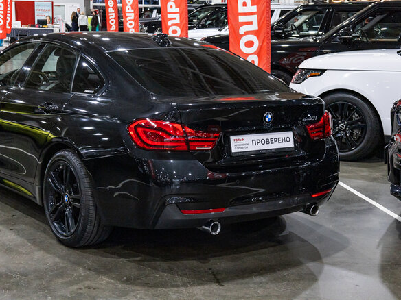 2017 BMW 4 серии Gran Coupe 440i F32/F33/F36 Рестайлинг, чёрный, 3123450 рублей - вид 9