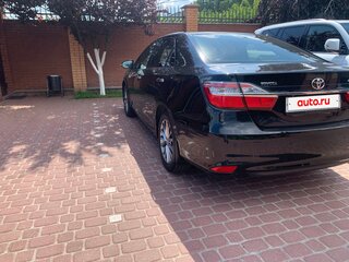 2016 Toyota Camry VII (XV50) Рестайлинг, чёрный, 2170000 рублей, вид 5