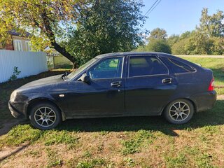2009 Lada (ВАЗ) Priora I, чёрный, 175000 рублей, вид 2