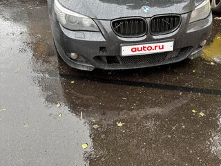 2007 BMW 5 серии 535d V (E60/E61) Рестайлинг, чёрный, 1500000 рублей, вид 2