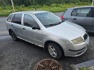 2007 Skoda Fabia I Рестайлинг, серебристый, 160000 рублей, вид 2