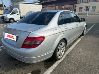 2008 Mercedes-Benz C-Класс 180 Kompressor III (W204), серебристый, 840000 рублей, вид 3