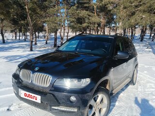 2008 BMW X5 3.0d II (E70), синий, 1850000 рублей, вид 2