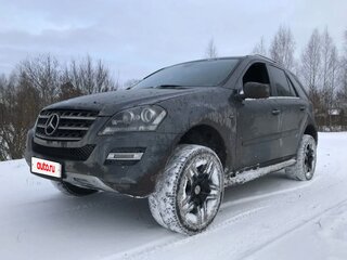 2011 Mercedes-Benz M-Класс 350 II (W164) Рестайлинг, серый, 1700000 рублей, вид 2