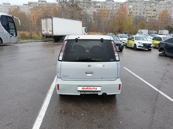 2001 Nissan Cube I Рестайлинг (Z10), серый, 164000 рублей - вид 8