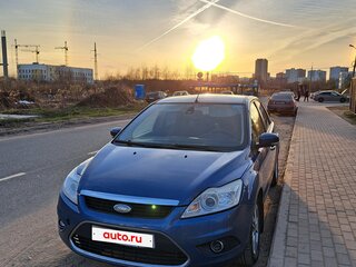 2008 Ford Focus II Рестайлинг, синий, 650000 рублей, вид 1