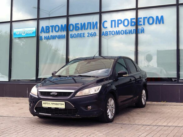 2008 Ford Focus II Рестайлинг, чёрный