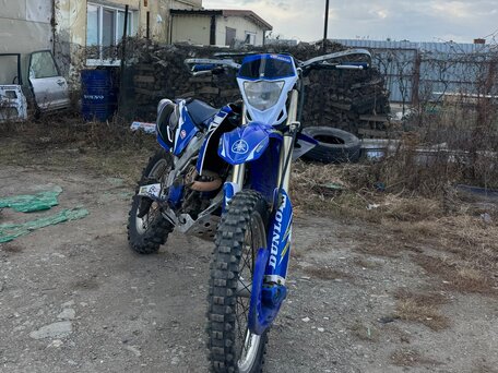 2014 Yamaha WR450F, синий, 480000 рублей, вид 3
