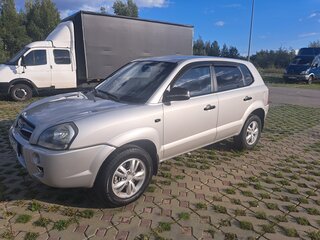 2008 Hyundai Tucson I, серебристый, 690000 рублей, вид 1