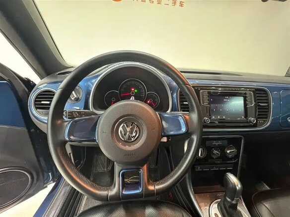 2019 Volkswagen Beetle II (A5), синий - вид 12
