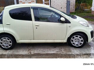 2012 Citroen C1 I Рестайлинг 2, жёлтый, 440000 рублей, вид 4