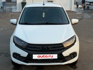 2019 Lada (ВАЗ) Granta I Рестайлинг, белый, 620000 рублей, вид 3