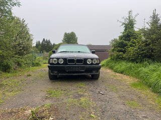 1990 BMW 5 серии 520i III (E34), чёрный, 800000 рублей, вид 2