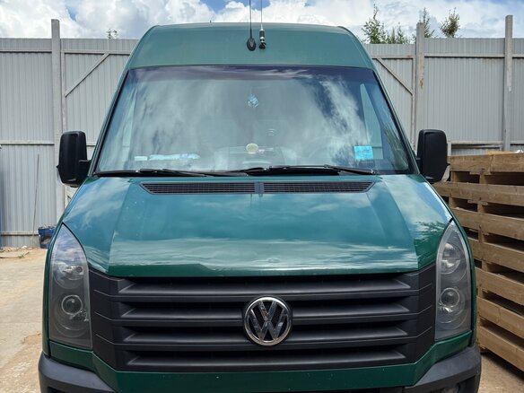 2016 Volkswagen Crafter, зелёный, 2900000 рублей - вид 4
