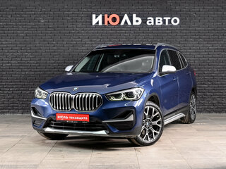 2021 BMW X1 20i xDrive II (F48) Рестайлинг, синий, 3100000 рублей, вид 1