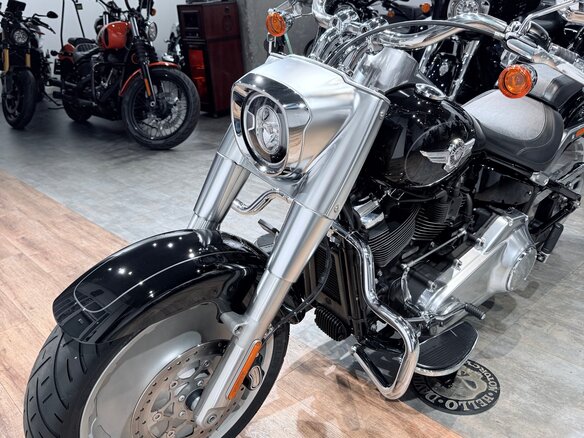 2019 Harley-Davidson Fat Boy, чёрный, 1799000 рублей - вид 9