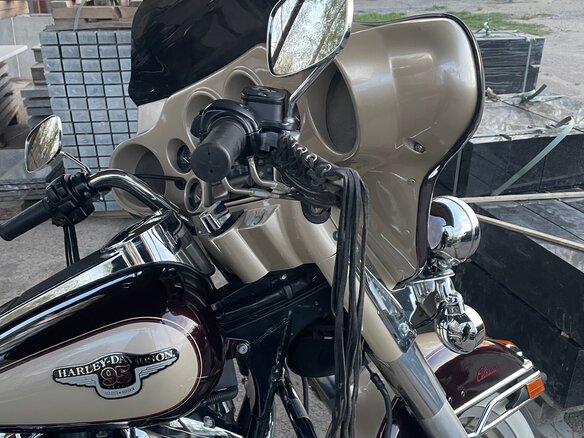 1998 Harley-Davidson Electra Glide, коричневый, 850000 рублей - вид 9