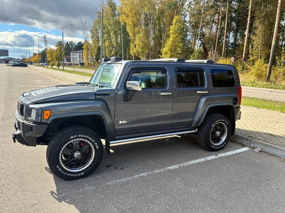 2008 Hummer H3, серый, 2400000 рублей