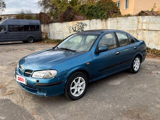 2001 Nissan Almera II (N16), синий, 180000 рублей, вид 1