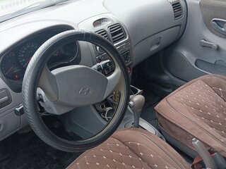 2008 Hyundai Accent ТагАЗ II, серый, 330000 рублей, вид 5