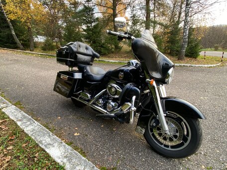 2008 Harley-Davidson Street Glide, чёрный, 680000 рублей, вид 1