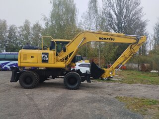 2007 Komatsu PW160, жёлтый, 4999999 рублей, вид 3