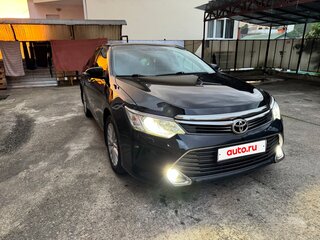 2014 Toyota Camry VII (XV50) Рестайлинг, чёрный, 1790000 рублей, вид 1