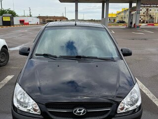2010 Hyundai Getz I Рестайлинг, чёрный, 750000 рублей, вид 1